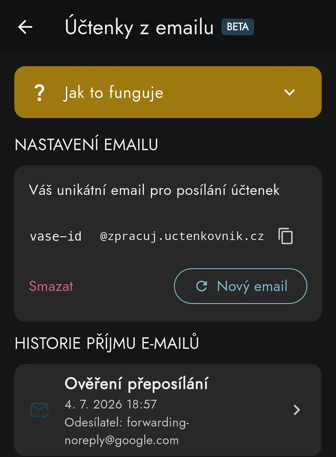 A Gmail verification email captured in the Zespr app